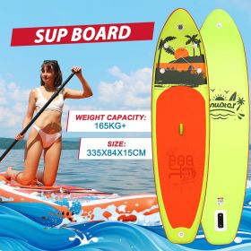 Free Shipping Dropshipping  SUP Stand Up Paddle Board SUPFW27B 335*84*15cm Inflatable Paddleboard Soft Top Surfboard with ISUP Sup Board Surf Board Wa