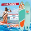 Free Shipping Dropshipping SUPFW28C  CA WAREHOUSE SUP Stand Up Paddle Board  350*87*15cm Inflatable Paddleboard  Surfboard with ISUP Sup Board Surf Bo