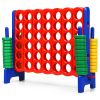 Jumbo 4-to-Score Giant Game Set with 42 Jumbo Rings and Quick-Release Slider