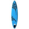 Inflatable Stand Up Paddleboard Set 120.1"x29.9"x5.9" Blue