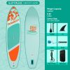 Free Shipping Dropshipping SUPFW28C  CA WAREHOUSE SUP Stand Up Paddle Board  350*87*15cm Inflatable Paddleboard  Surfboard with ISUP Sup Board Surf Bo