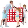 3.5 Feet Tall Jumbo 4 to Score Giant Game Set with 42 Jumbo Rings