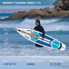 inflatable paddle board 12'6 touring Sup including sup paddle, paddleboard backpack, pump, leash