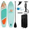 Free Shipping Dropshipping SUPFW28C  CA WAREHOUSE SUP Stand Up Paddle Board  350*87*15cm Inflatable Paddleboard  Surfboard with ISUP Sup Board Surf Bo