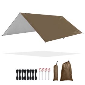 Camping Tent Tarp (Color: As Picture)