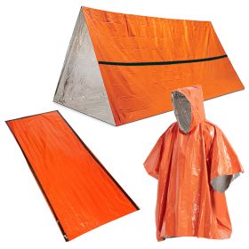 Outdoor Life Bivy Emergency Sleeping Bag Thermal Keep Warm Waterproof Mylar First Aid Emergency Blanke Camping Survival Gear (Color: C, Ships From: Czech Republic)