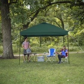 10' x 10' Navy Instant Outdoor Canopy (Material: polyester, Color: Green)